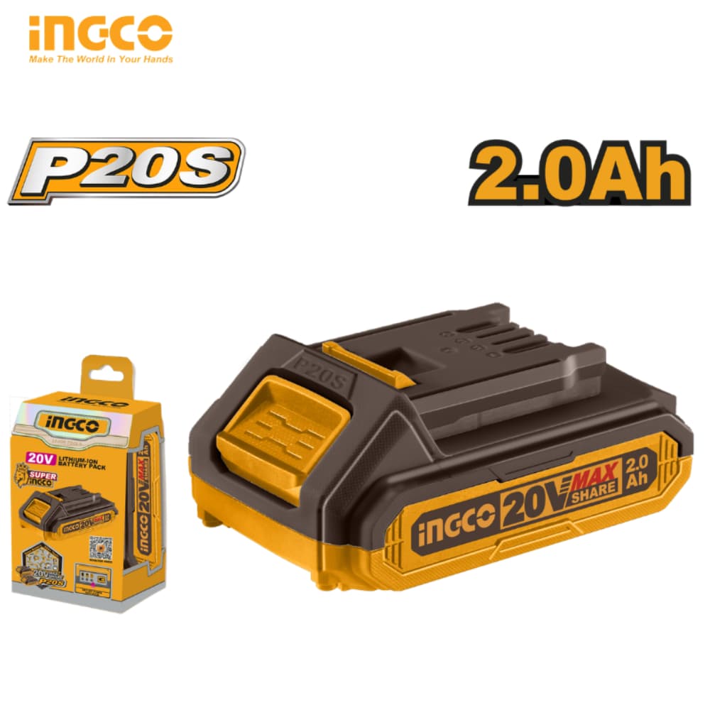 BATTERIE INGCO 20V 2.AH