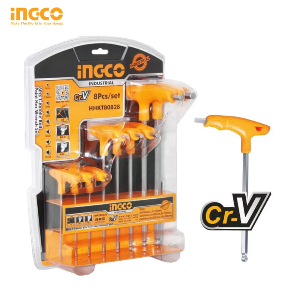 CLES INGCO 8PCS SIPON